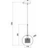 Подвесной светильник FREYA BOGOTA FR8018PL-01N